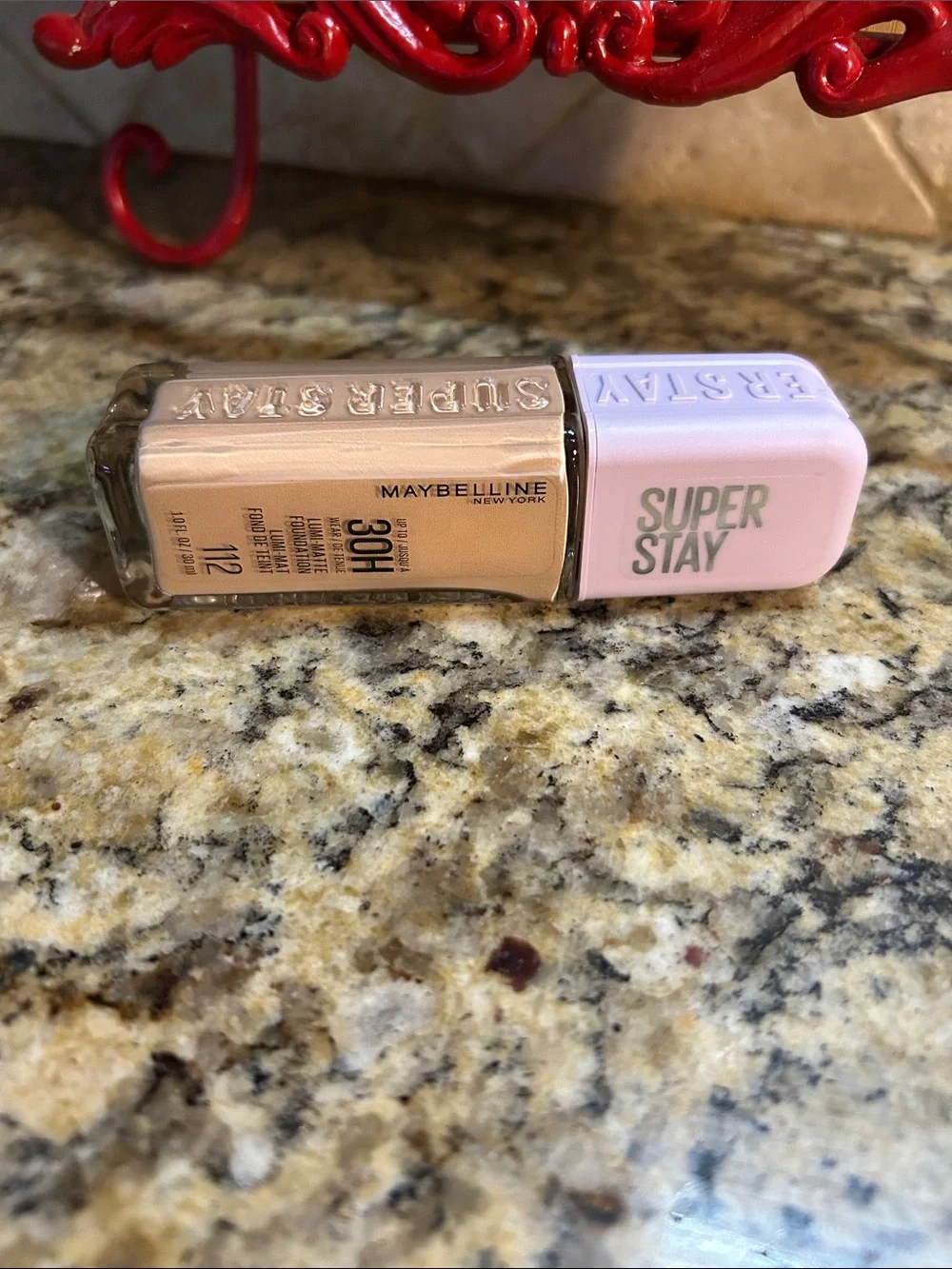 Maybelline Super Stay Foundation with Pink Cap - Shade 112 Light Beige